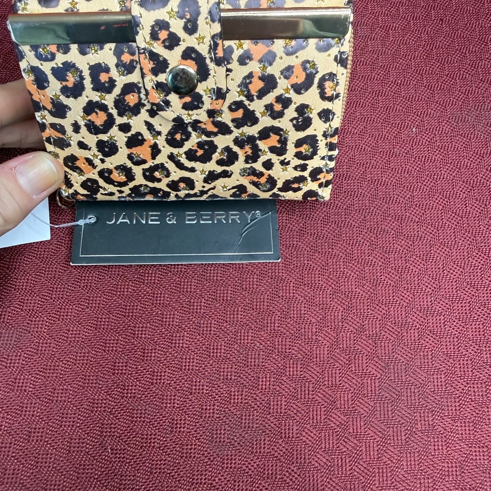 Leopard Print Women's Wallet - Picture 3 of 5